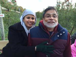 image of Halima Amjad and Dad