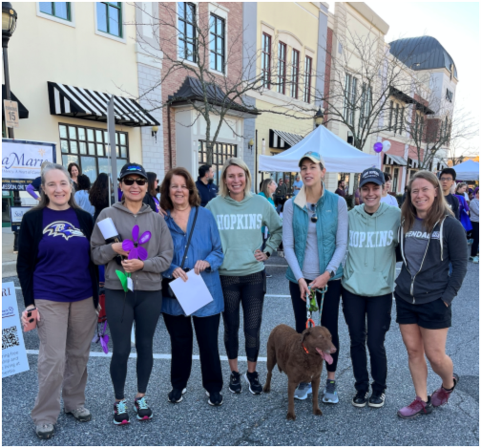 Join the JHU Team for the Baltimore Walk to End Alzheimer’s on Sat., Oct. 26, 2024, In-Person or Virtually